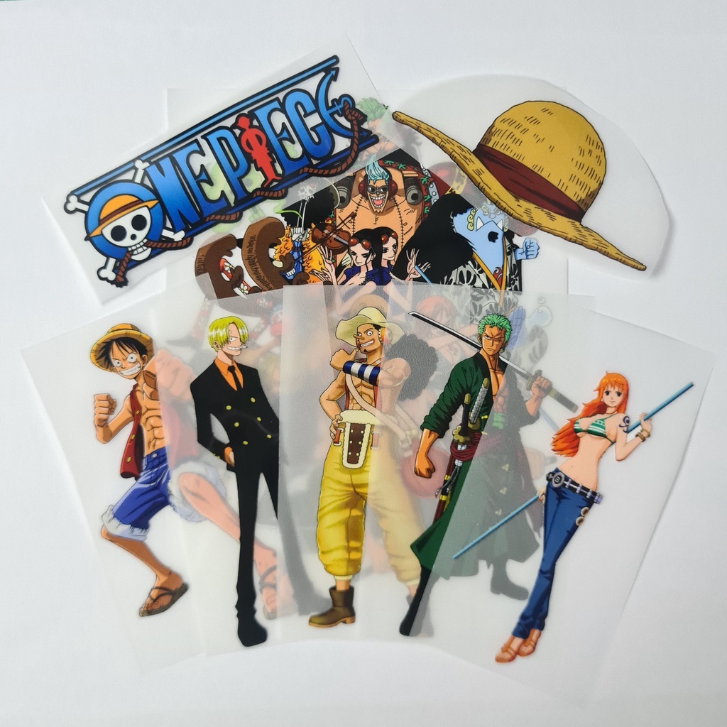 Stiker Kain Sablon Setrika Anime