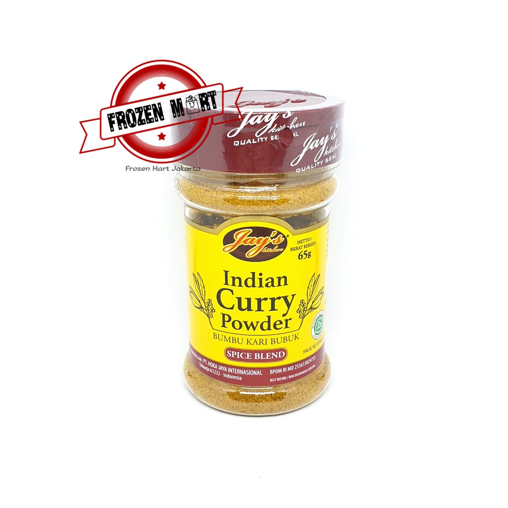 JAYS / JAY'S INDIAN CURRY POWDER 65GR /  JAYS BUBUK BUMBU KARI