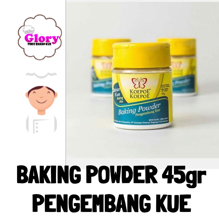 

baking powder kupu kupu 45gr