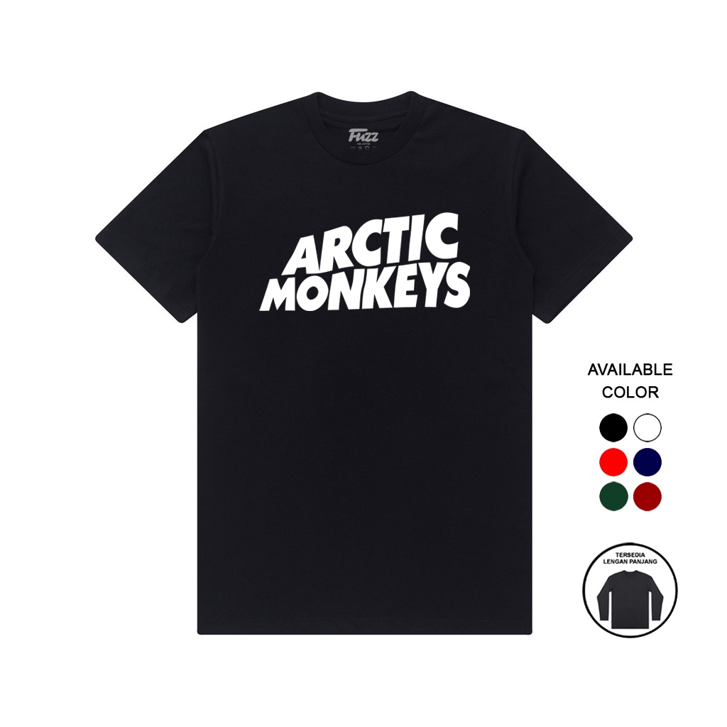 Kaos Band Arctic Monkeys Baju Tshirt Tee Distro Musik Rock Artic Monkey Pria Dan Wanita Murah