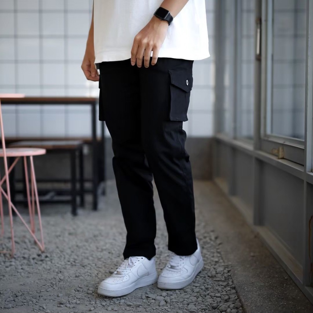 Cargo pants | Celana Pria | Celana Regular | Celana Cargo Panjang  | Celana Streetwear | Ripstop Loo