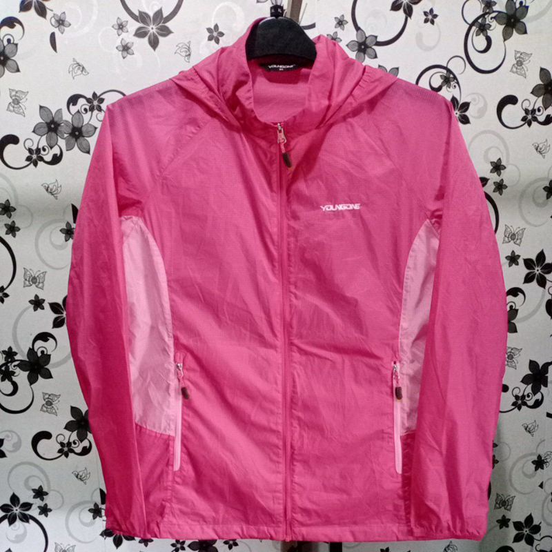 jaket Running wanita jaket olahraga Youngone