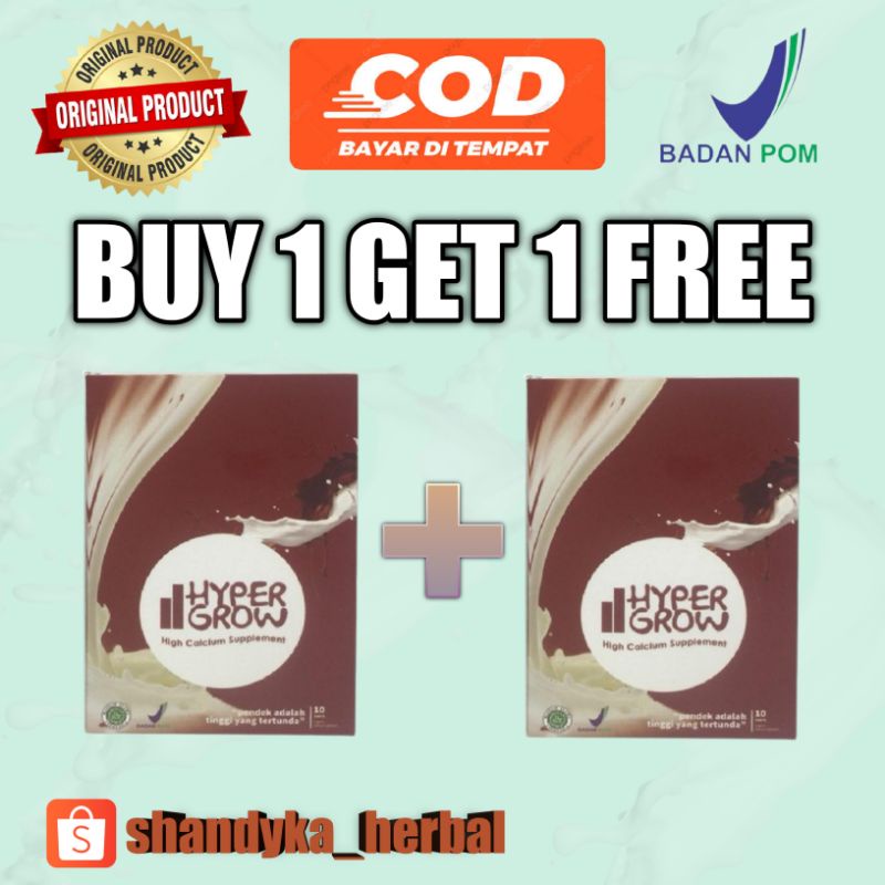 HYPERGROW SUSU PENINGGI BADAN ORIGINAL ANAK DEWASA REMAJA OBAT PENINGGI BADAN