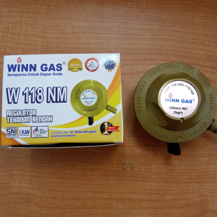 Regulator WINN GAS W 118 NM / W118NM ORIGINAL