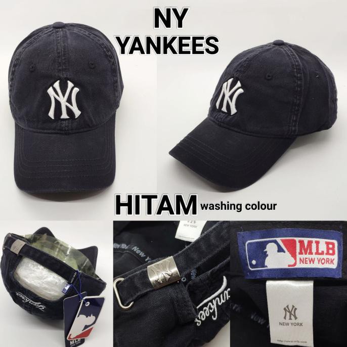 Topi Ny Golf Baseball Snapback Import Cotton - Putih