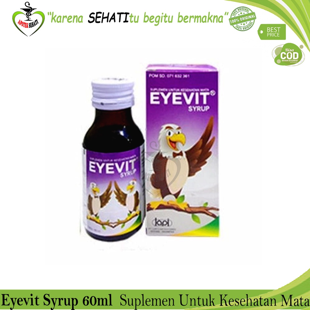 EYEVIT SIRUP 60ML SUPLEMEN KESEHATAN MATA