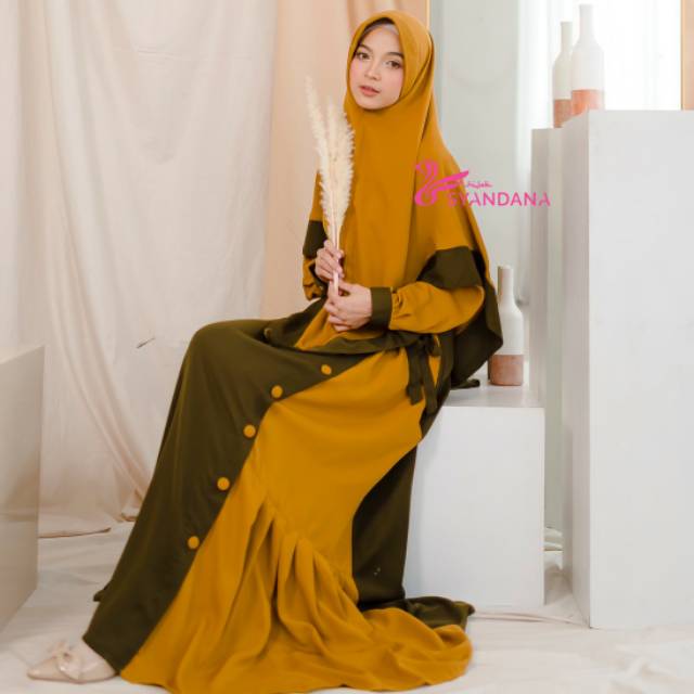 Halwa Dress by Hijab Syandana (Hanya GAMIS)