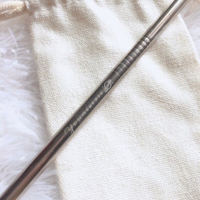 [kstuffind] Stainless Straw BTS ARMY Youniverse sedotan stainless