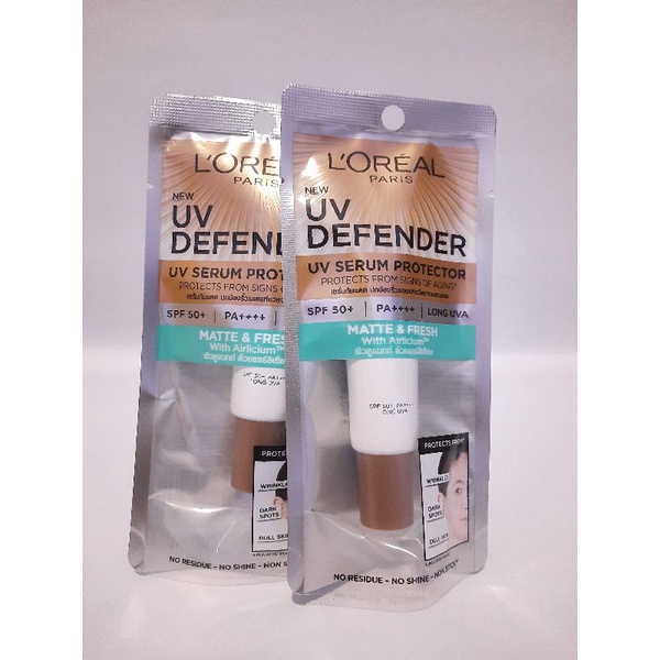 L'Oreal Loreal Paris UV Defender UV Protector SPF50+ / PA++++ - Matte & Fresh 15 ml Sunscreen