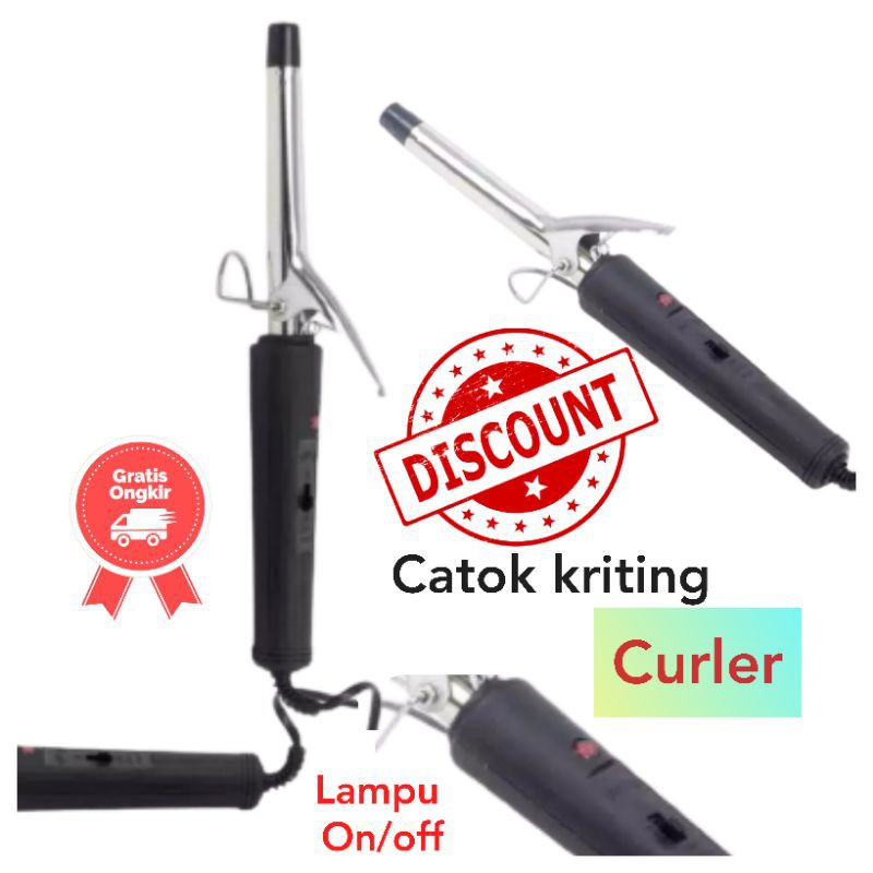 CATOKAN KERITING/catok curly keriting professional 2002 catokan kriting Murah