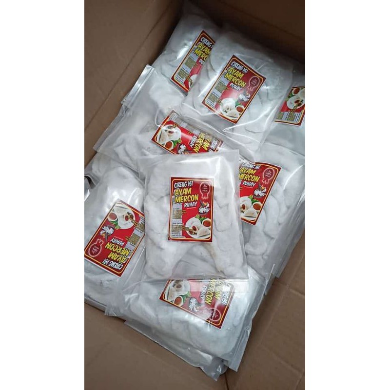 Cireng Mercon Ayam Ruhay isi 10