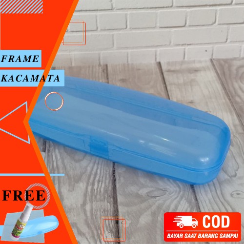 Kotak Kacamata Plastik / Tempat Kacamata Plastik