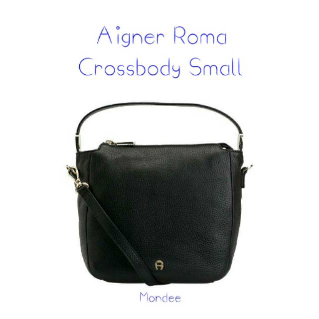 Aigner Roma Crossbody Small - Black