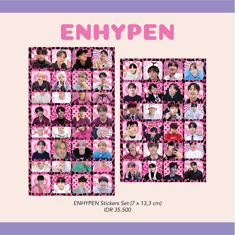 

[NAKASHAKI] - ENHYPEN Pinky Core Sticker