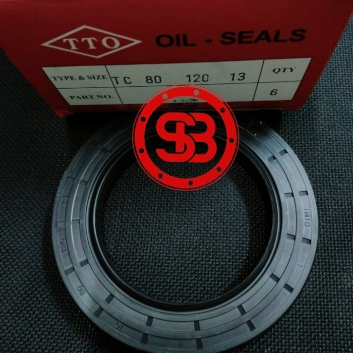 Oil Seal TC 80 120 13 / 80.00 120.00 13.00 / 80x120x13 TTO