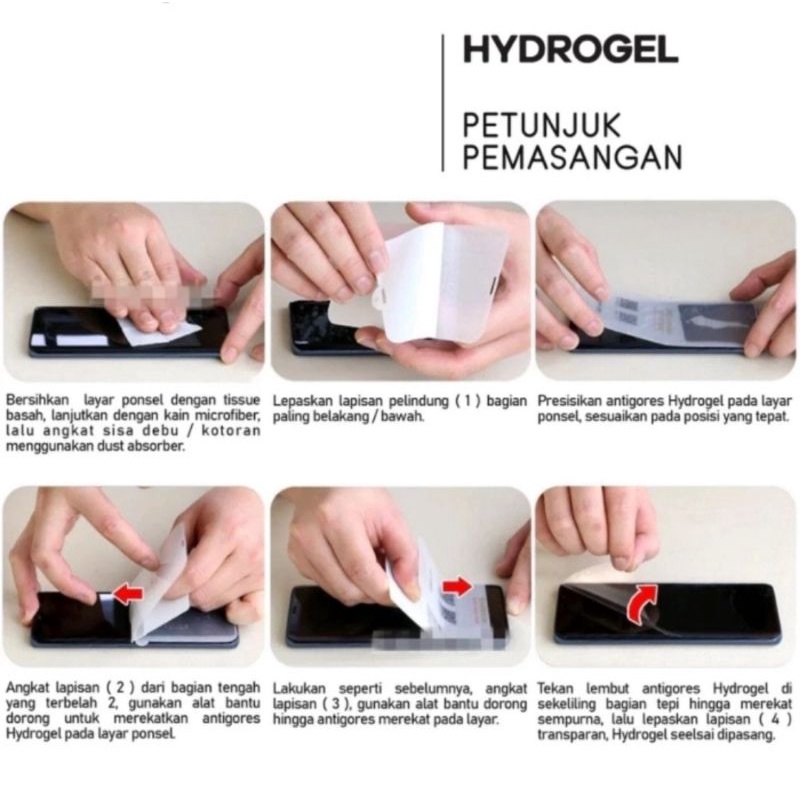 VIVO HIDROGEL PRIVACY ANTI SPY SCREEN PROTECTOR HYDROGEL Y66 Y69 Y71 Y75 Y75S Y75 5G Y01 T1 5G Y21A Y21T Y33 Y33S Y33T X80 PRO Y35 2022 Y16 Y32 V25E V25 PRO V23E Y02 Y02S V27 PRO V27E Y36