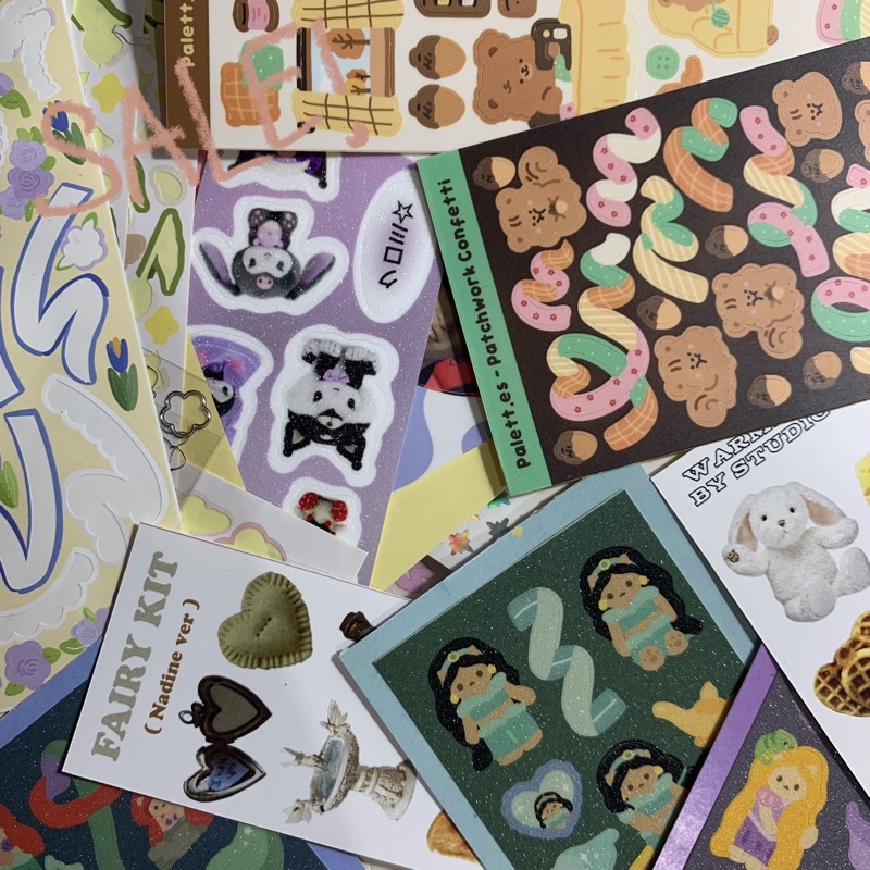 

[PRELOVED] sticker deco toploader palett.es amaralune sticky.xx studio0g xoy.atelier popcherries.co beond