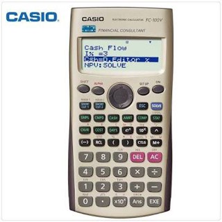 

CODES0X-69 Casio FC 100V - Financial Calculator