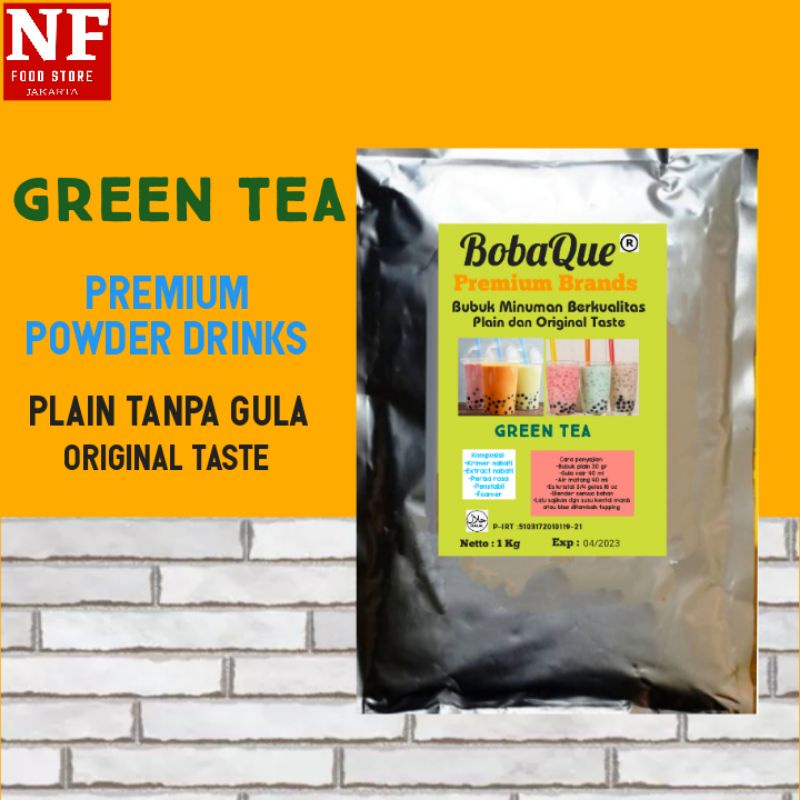 

BUBUK MINUMAN GREEN TEA PREMIUM