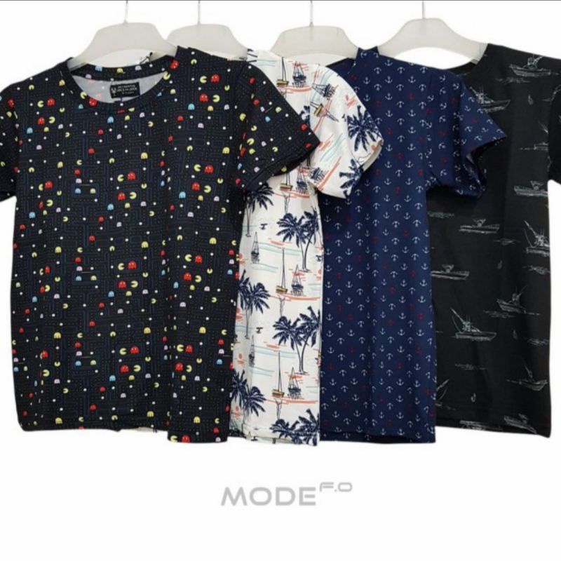 Kaos anak janie & j4ck original motif mix