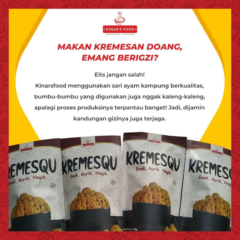 

KremesQu Kremesan Ayam Kampung anti GTM