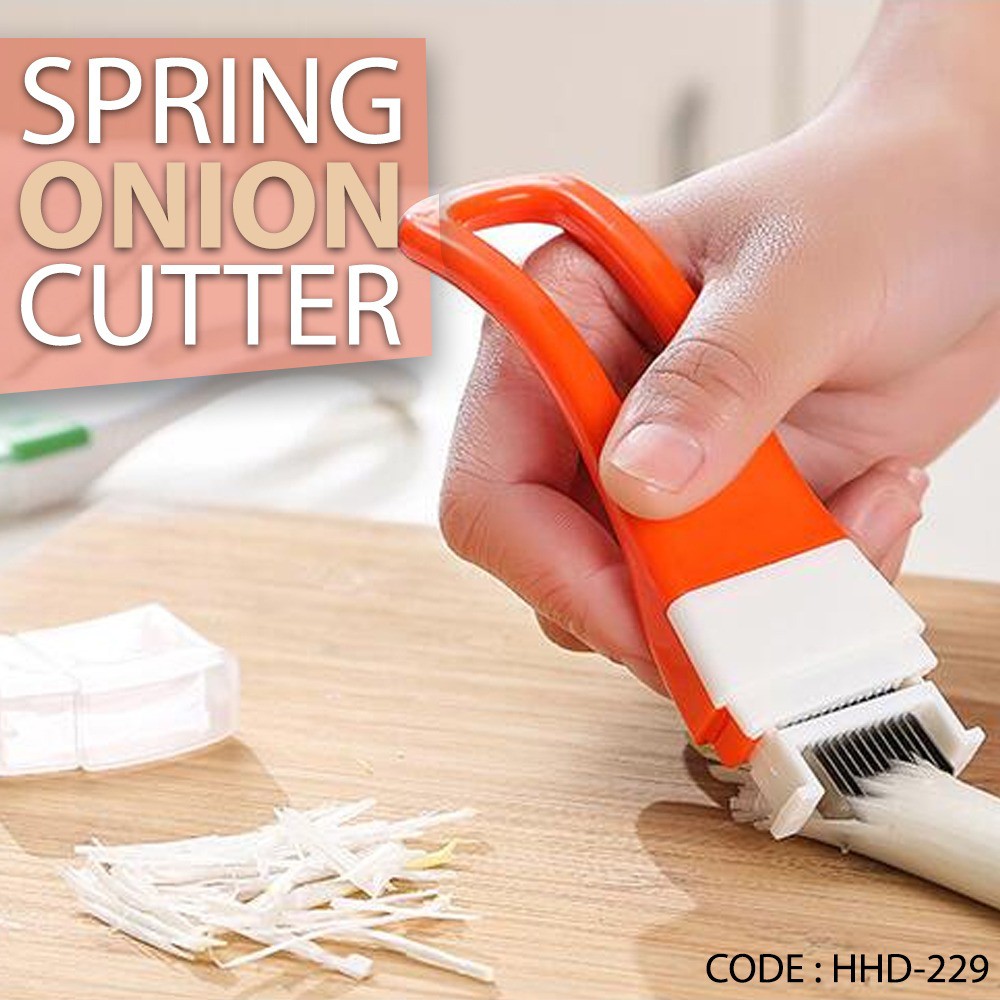 Pemotong Daun Bawang Spring Onion Cutter Slicer Alat Pemotong Sayur dan Bawang