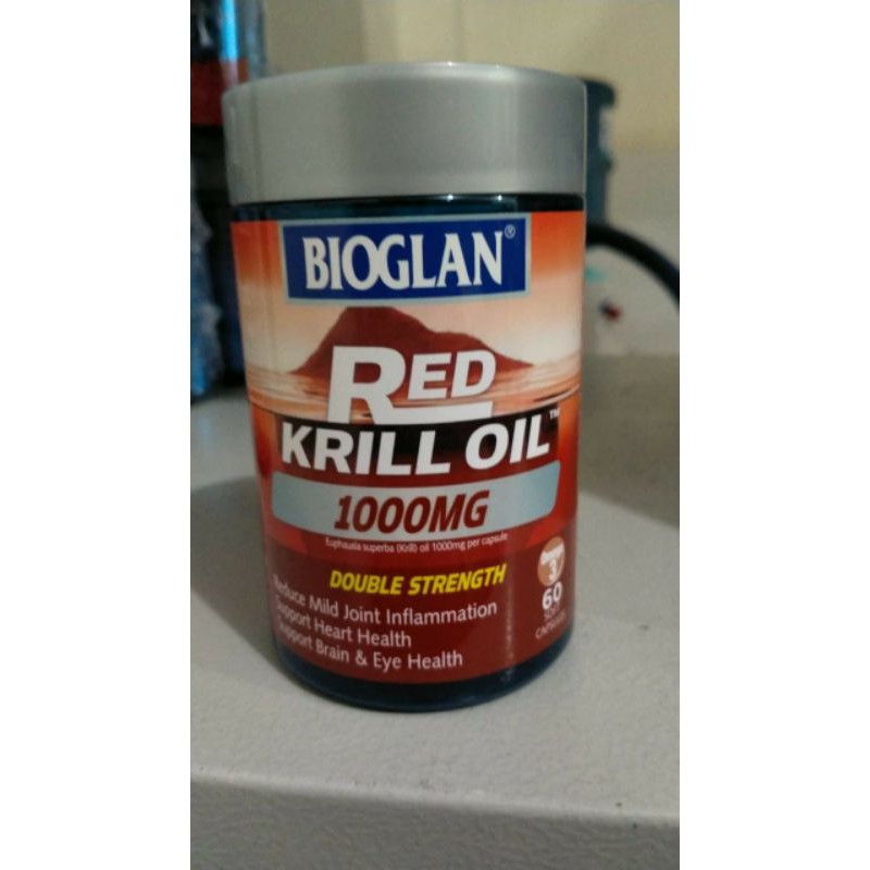Bioglan Red Krill Oil 1000mg 60 Capsules