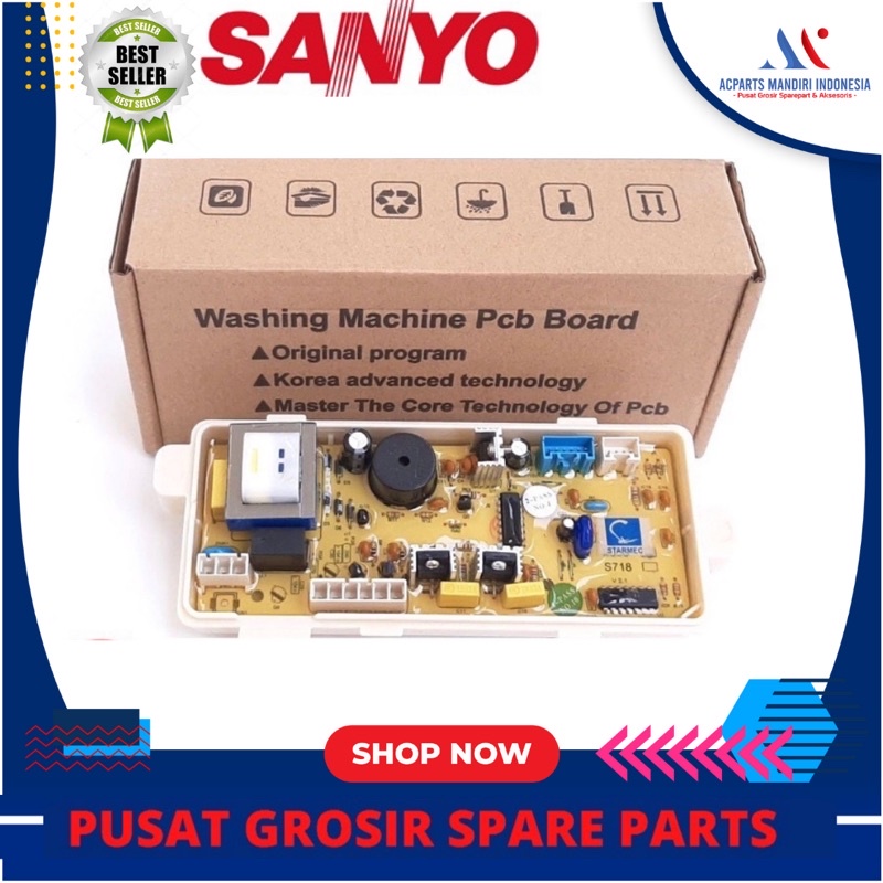 mesin cuci Sanyo ASW-85SB AWS86SB power supply ( M808 N power suply )