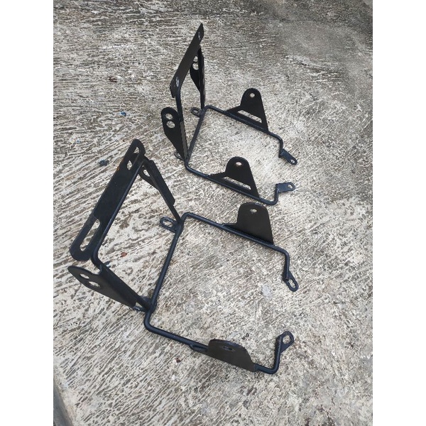 Braket dudukan lampu pesek bulat tiger megapro verza cb150r old 7 inch