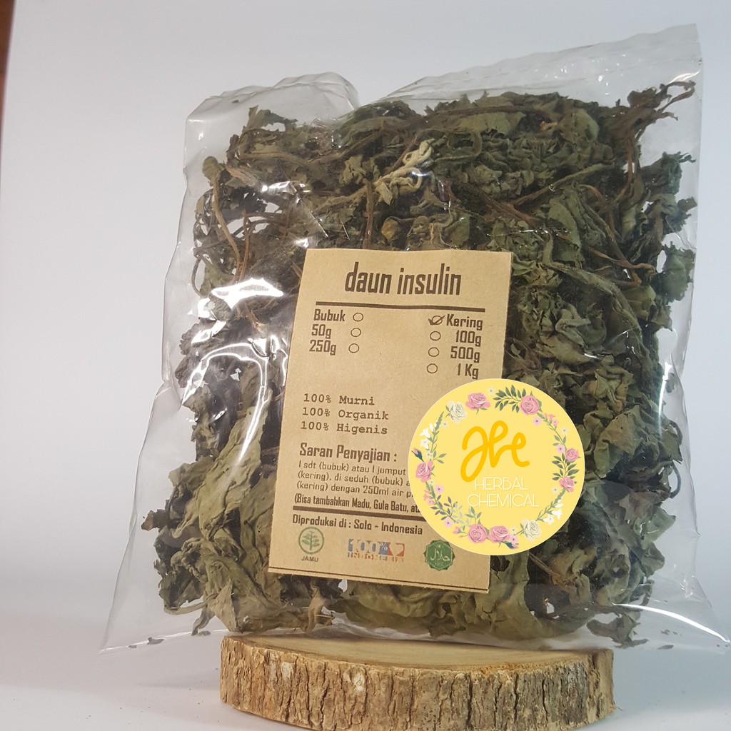 

Daun Insulin Kering Asli 200 gr