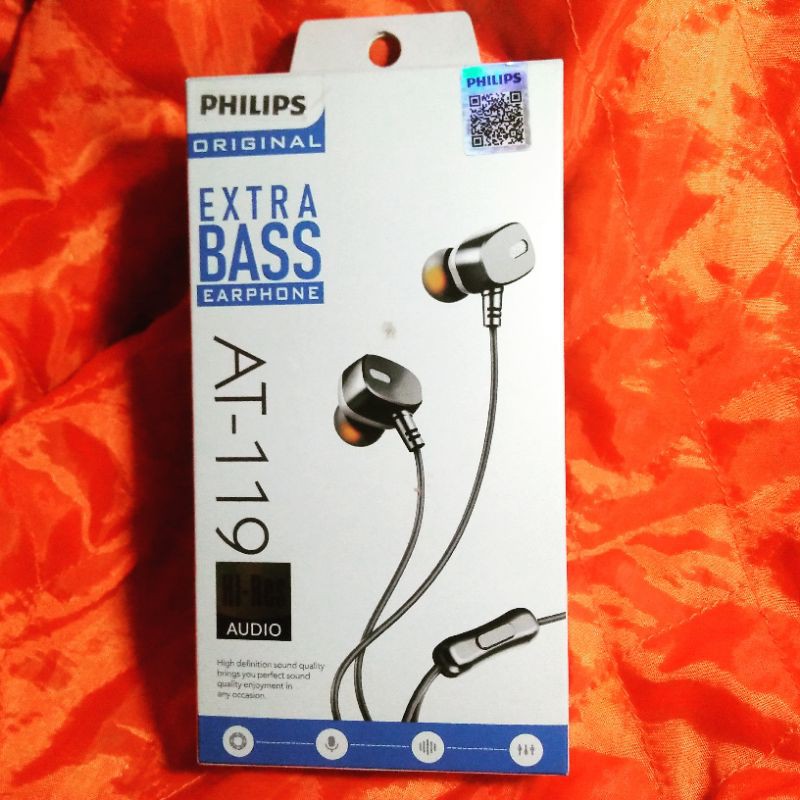 EKS - Headset earphone philips at119