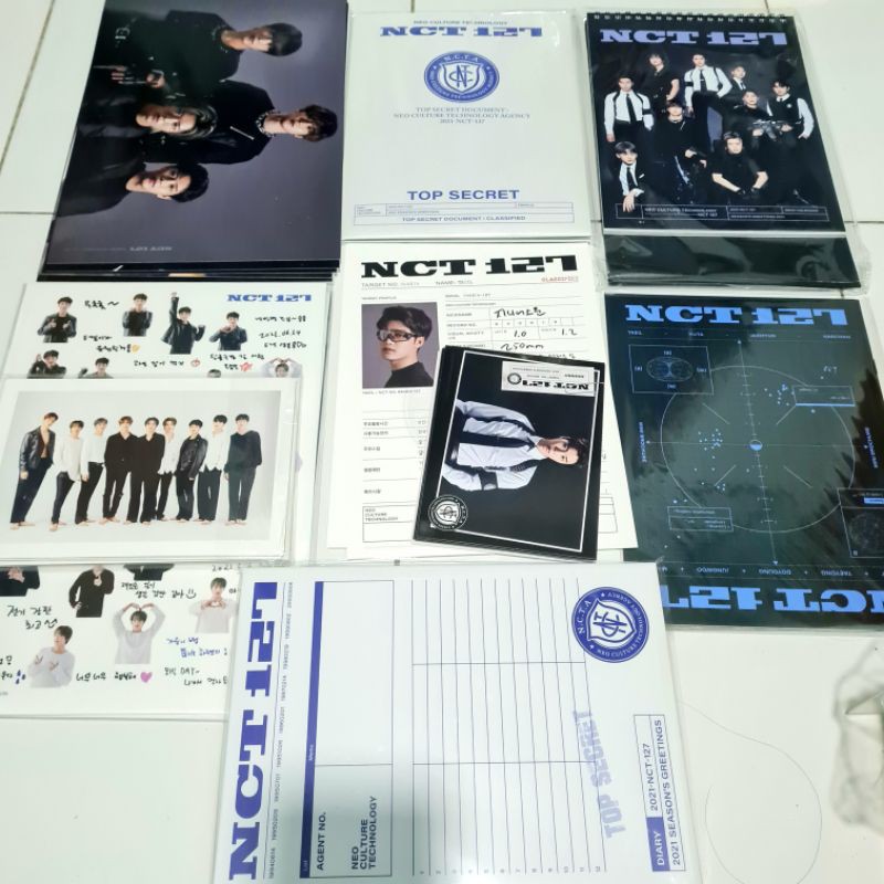 [SHARING] NCT 127 - Season's Greetings 2021 / Diary/Member set/ desk Calendar Season Greeting nct127