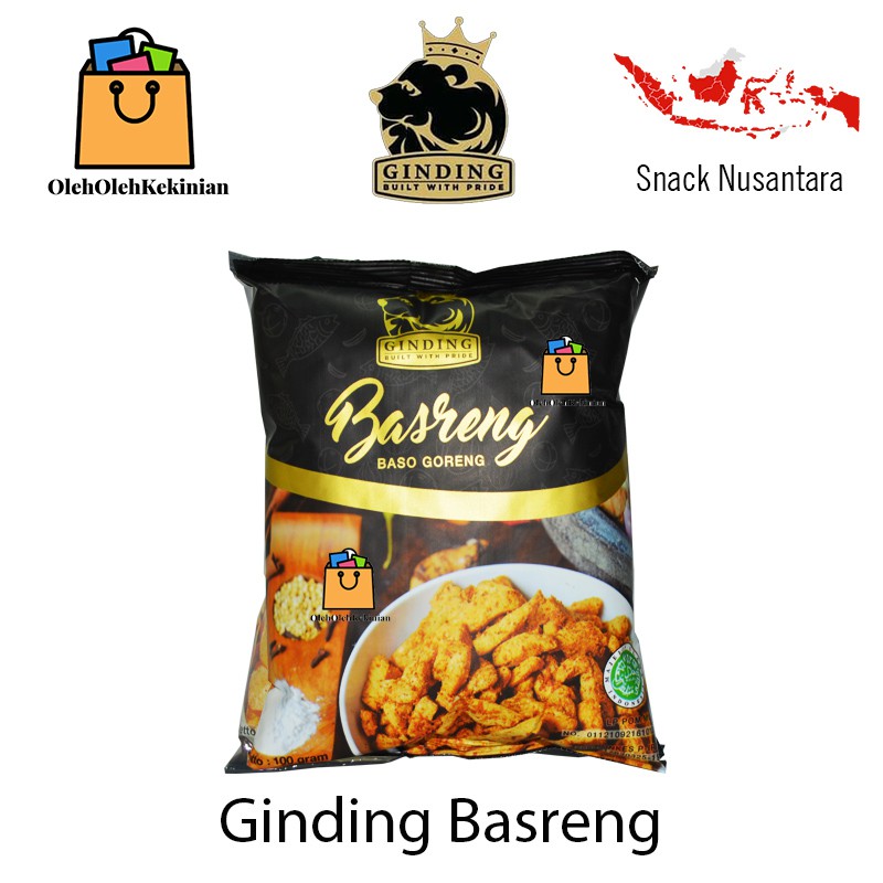 

Ginding Keripik Basreng Pedas - Netto 100g