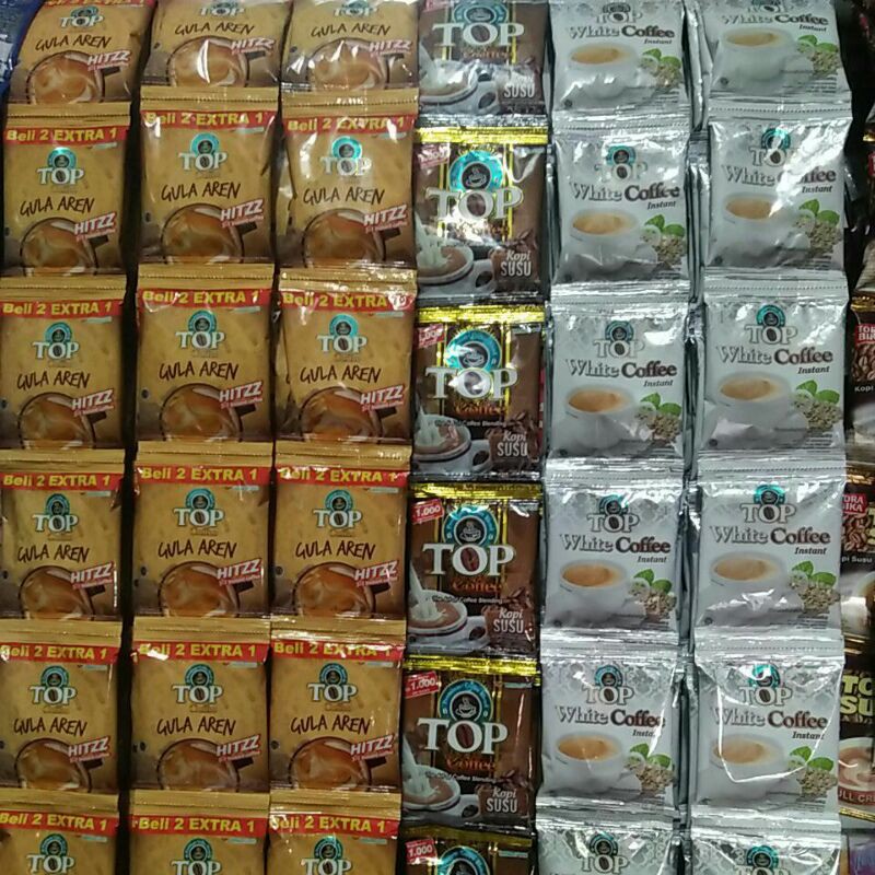 

Kopi TOP Sachet 1 renceng isi 12 pcs
