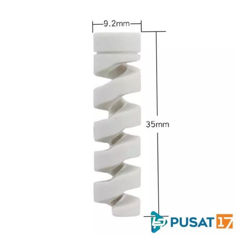 A2 Pelindung Ujung Kabel Charger Silicon Spiral Cable Protector | Cash Hp Cover Casing Penutup Kabel