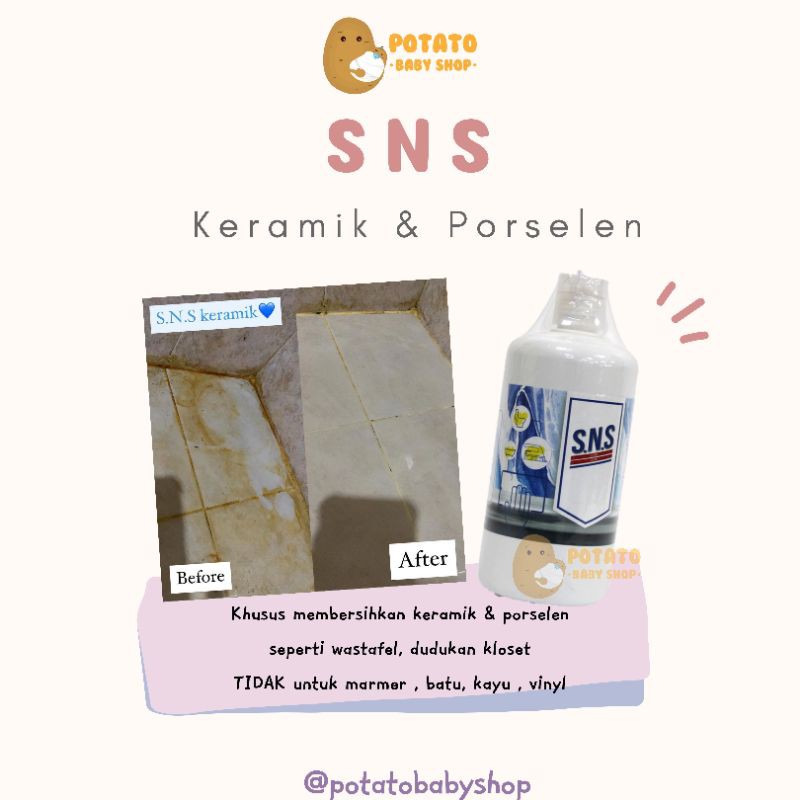 Sns Pembersih kerak - Metal Polish - Keramik porselen - Pembersih noda - Oven grill panci