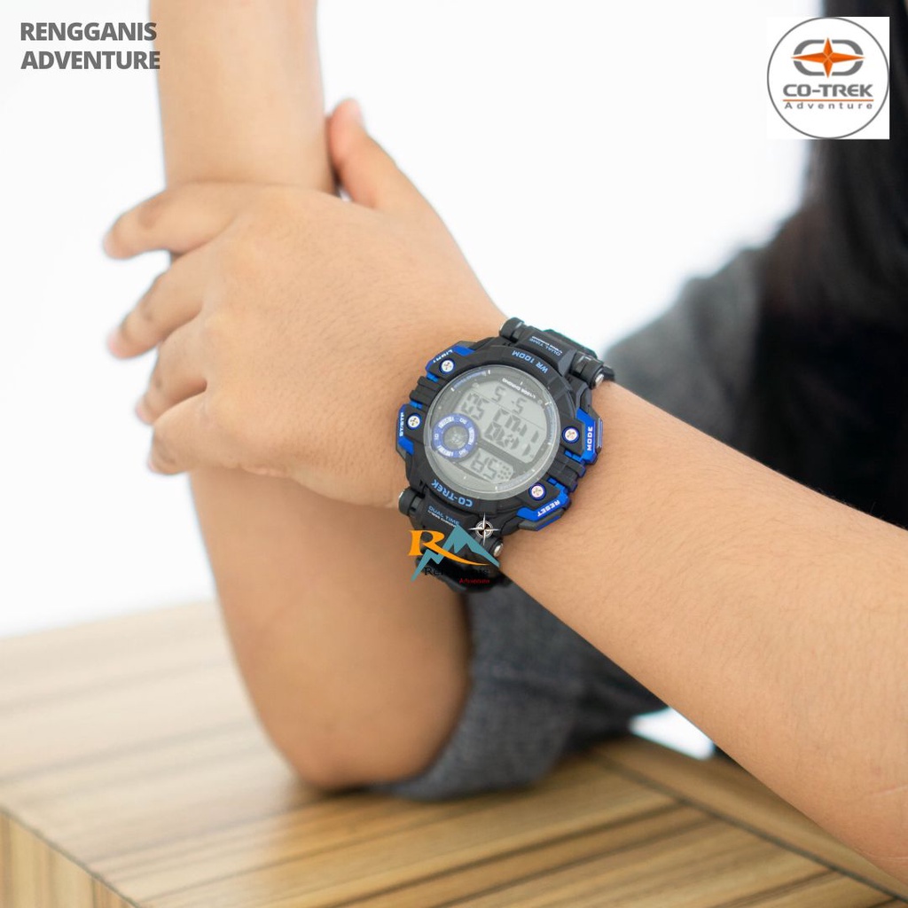 Jam Tangan Digital CO-TREK FROGMAN Jam Anti Air Unisex Casual Sporty