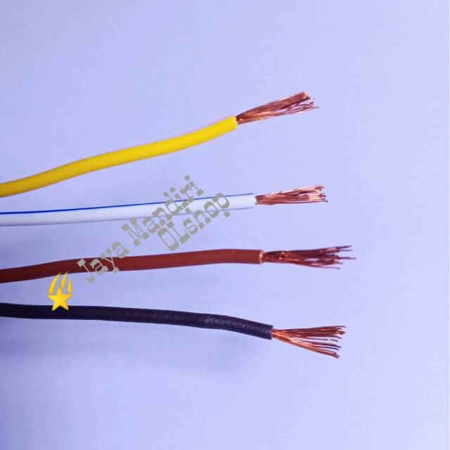 KABEL SERABUT TUNGGAL 1 × 0.5MM ( KABEL SERABUT 1 X 0.5mm )