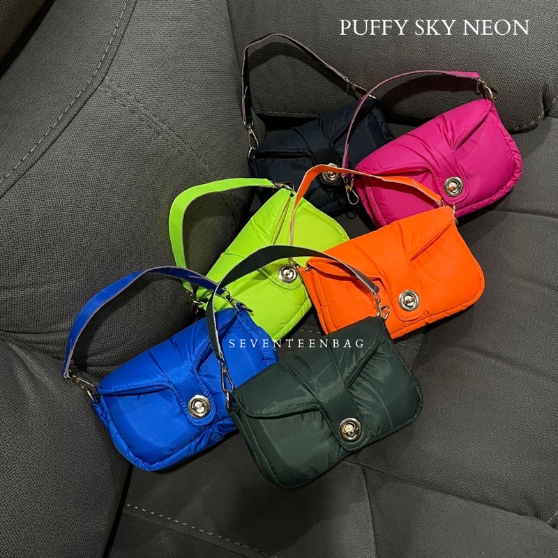 ARCELL - PUFFY SKY NEON | Tas Selempang Wanita