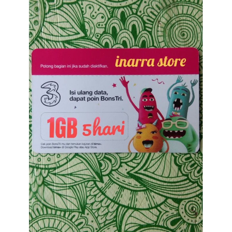 KUOTA TRI 1gb Muraaah