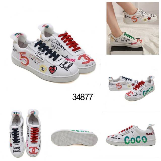 *CHANEL COCO PHARRELL LIMITED EDITION SNEAKERS 34877*wb