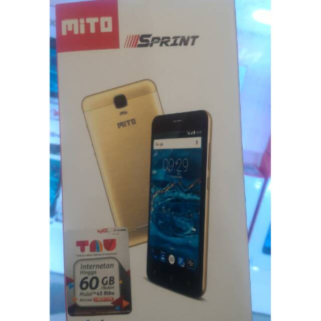Hp mito sprint Ram 1Gb internal 8Gb,4G,layar 5inch