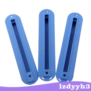 [In stock] 3  Sets Future Tri   Box Surfing   Surfboard Fin Plug Set with Screw Blue
