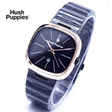 ( Dikirim Dari Jakarta ) Bisa COD Jam Tangan Wanita Hush puppies Kotak Tanggal Aktif HP410