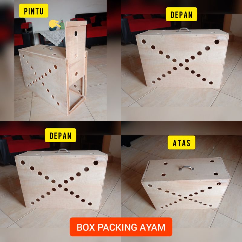 BOX AYAM JAGO - BOX PACKING AYAM - KANDANG AYAM