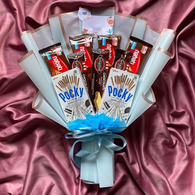 

Buket Snack 75k Dunia Buket Makassar - Gowa