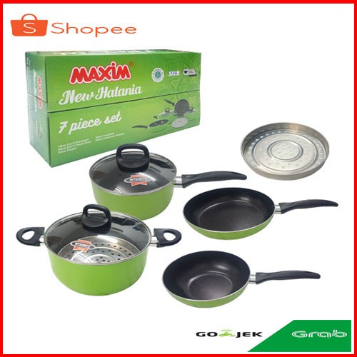 MAXIM NEW HALANIA 7IN1 - WAJAN - PENGGORENGAN - ANTI LENGKET