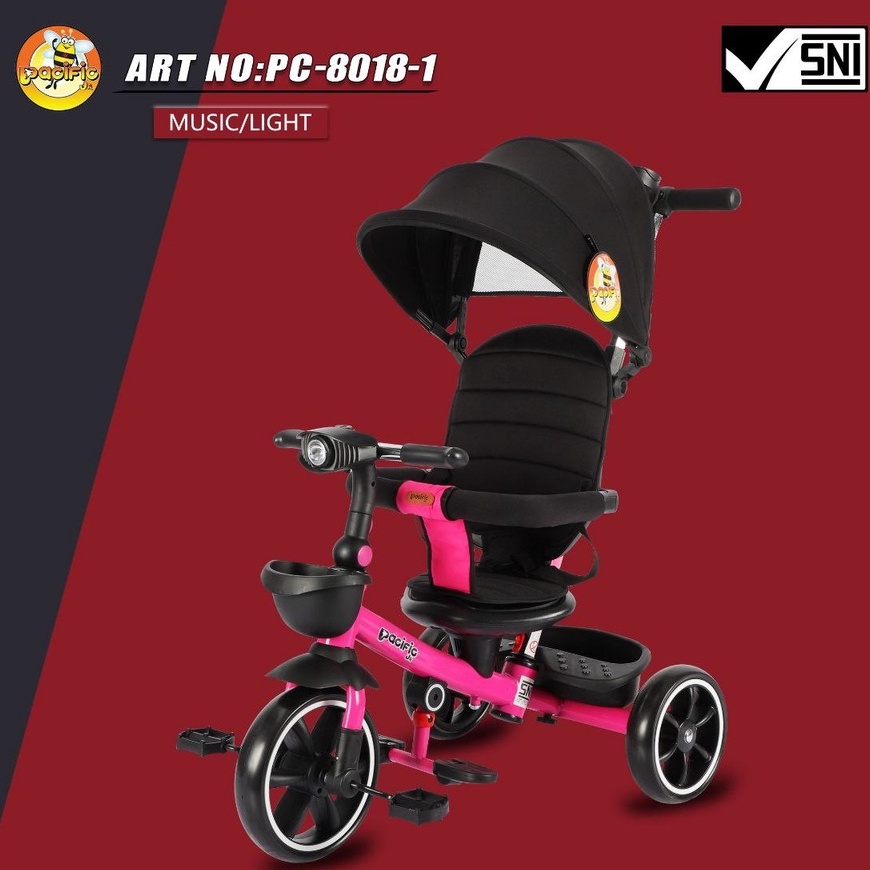 Sepeda Roda Tiga Anak TRICYCLE Pacific PC8018-1