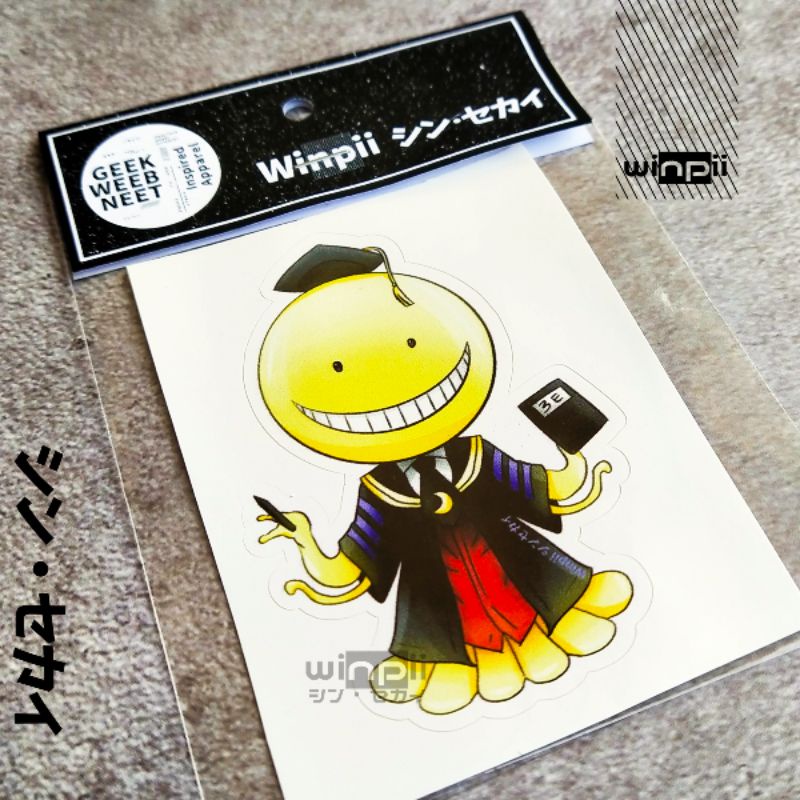 

Stiker / Sticker Koro-sensei Anime Assassination Classroom