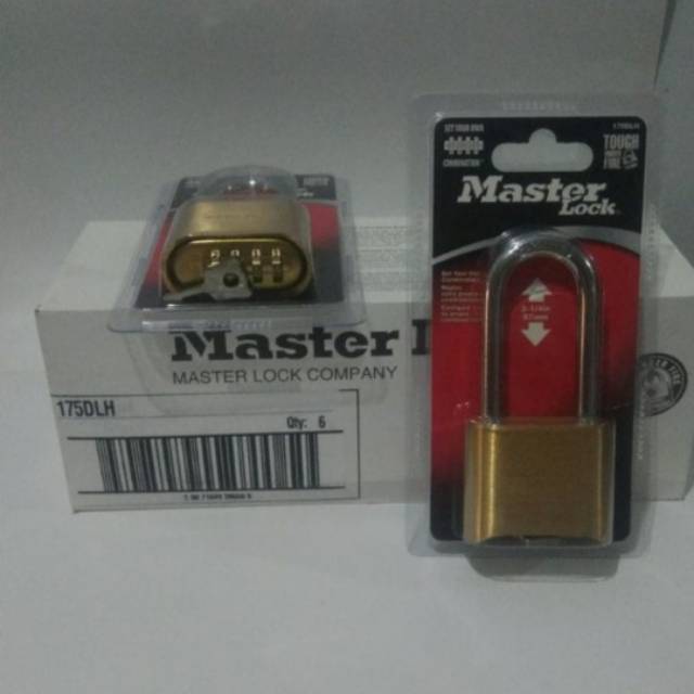 Safety Lock / Gembok/ Padlock / safety loto Merk Masterlock 175 DLH